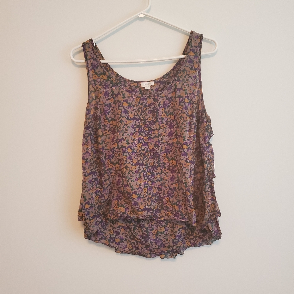 50% off ⭐️TOMMY HILFIGER Silk Tank Size 4